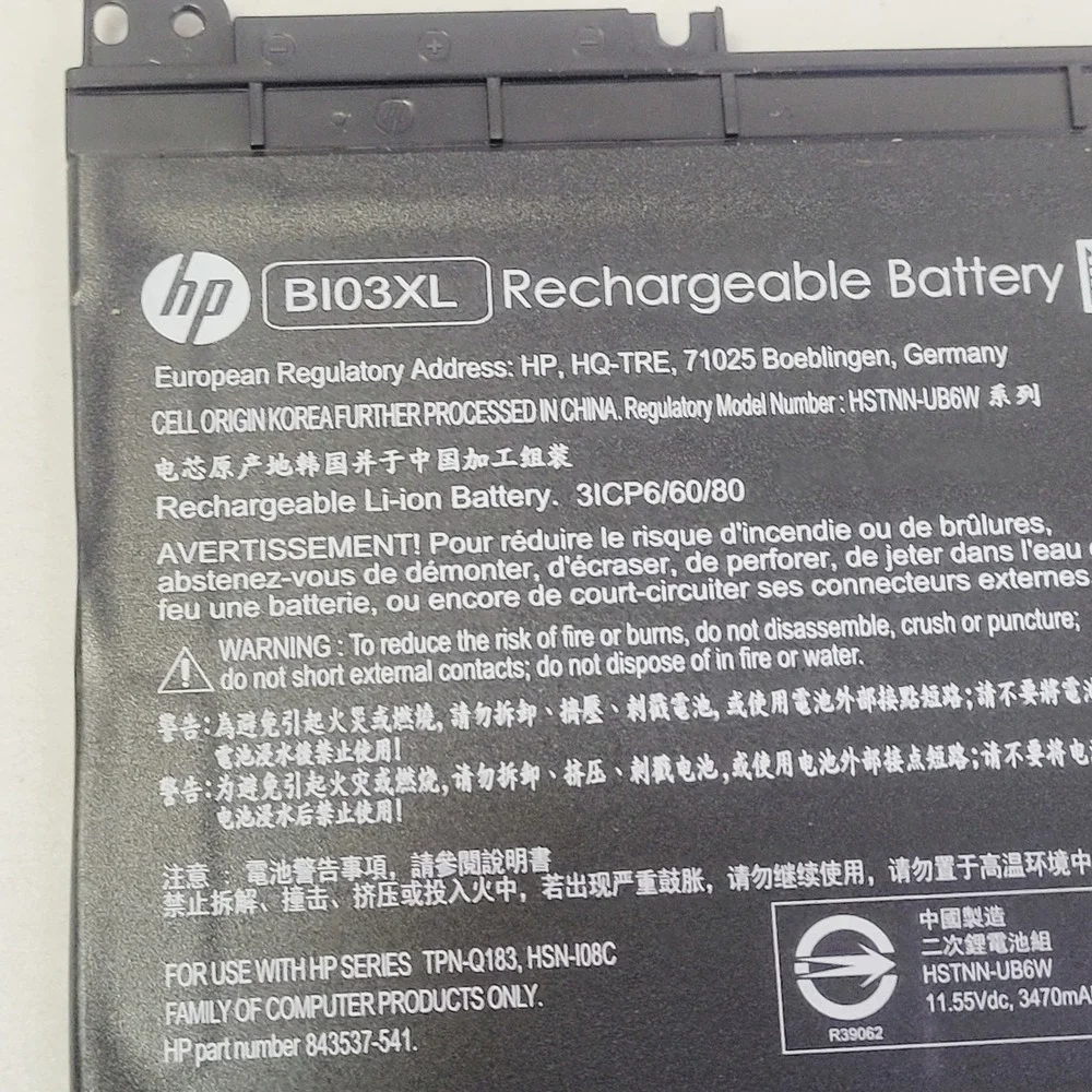 HP original bi03xl
